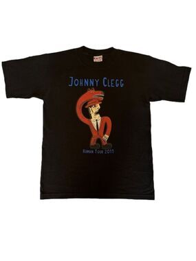 2011 JOHNNY CLEGG “Human Tour” tee